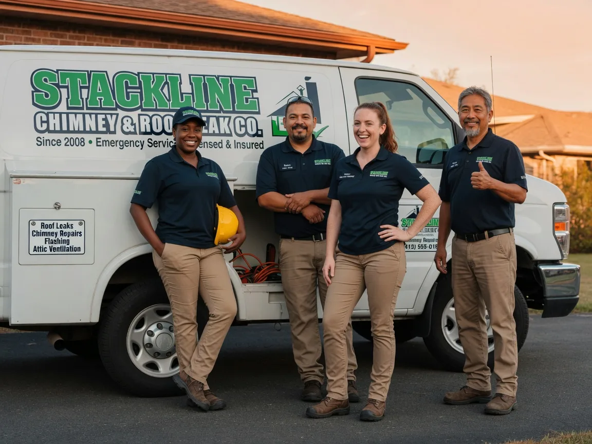 Chimney flashing repair company in Huntington, IN